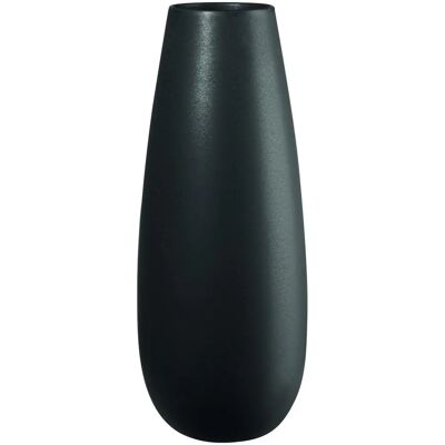 Acme 45cm Schwarze Steinzeugvase - Vase Acme 45cm Schwarze Steinzeugvase - Vase