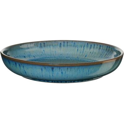 Assiette en céramique ASA Modèle Tamari - Fait main - Bleu - 22cm - Assiette - Publicité Assiette en céramique ASA Modèle Tamari - Fait main - Bleu - 22cm - Assiette - Publicité
