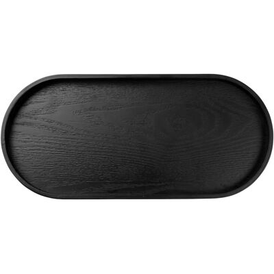 ASA Selection Wood Holztablett oval, schwarz ASA Selection Wood Holztablett oval, schwarz