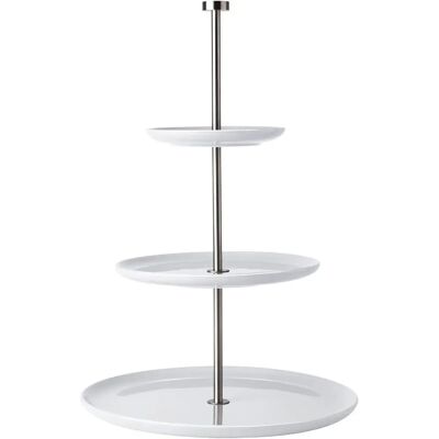 Asa Selection H47cm 3-Stufig Weiße Etagere - Etagere Asa Selection H47cm 3-Stufig Weiße Etagere - Etagere