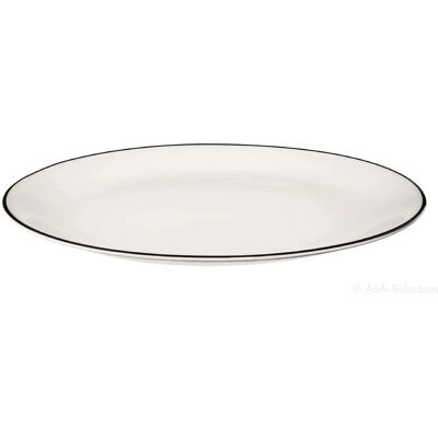 Assiette de Dîner ASA SELECTION Bord Noir 26,5cm - Assiette à Dîner - Publicité Assiette de Dîner ASA SELECTION Bord Noir 26,5cm - Assiette à Dîner - Publicité