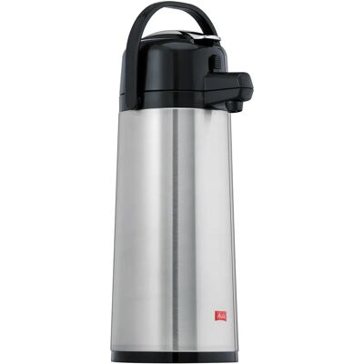 Melitta Thermal Carafe - 2.2L - Silver/Black Melitta Thermal Carafe - 2.2L - Silver/Black