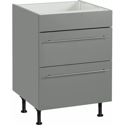 OPTIFIT Bern Küchenunterschrank - 60cm, 2 Schubladen, Höhenverstellbare Füße OPTIFIT Bern Küchenunterschrank - 60cm, 2 Schubladen, Höhenverstellbare Füße