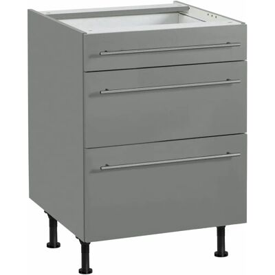 OPTIFIT Bern Küchenschrank - 60cm breit, mit Schubladen, höhenverstellbare Füße - Küchenserie OPTIFIT Bern Küchenschrank - 60cm breit, mit Schubladen, höhenverstellbare Füße - Küchenserie