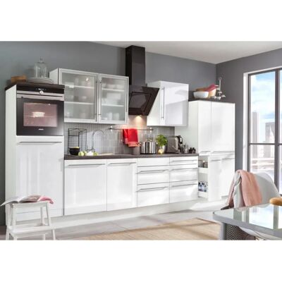 OPTIFIT Bern Hängeschrank - Weiß Hochglanz, 1 Tür, 60cm OPTIFIT Bern Hängeschrank - Weiß Hochglanz, 1 Tür, 60cm