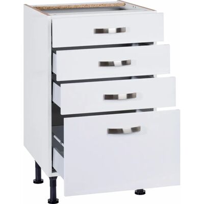 OPTIFIT Cara Weiß Unterschrank - Küchenschrank OPTIFIT Cara Weiß Unterschrank - Küchenschrank