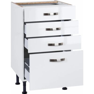 Optifit Cara Weiß Schrank mit Soft-Close - Schrank Optifit Cara Weiß Schrank mit Soft-Close - Schrank