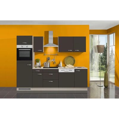 Optifit Faro Küchenzeile - 270cm x 60cm - Anthrazit Optifit Faro Küchenzeile - 270cm x 60cm - Anthrazit