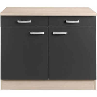 OPTIFIT Faro Küchenunterschrank - 2 St., 100x60x84,8cm OPTIFIT Faro Küchenunterschrank - 2 St., 100x60x84,8cm
