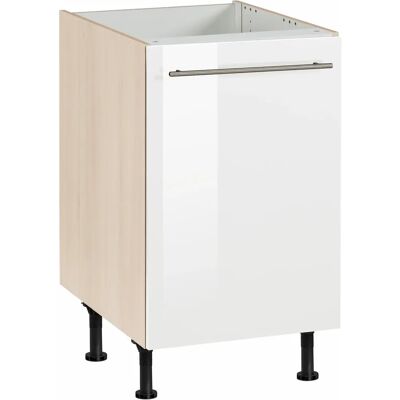 OPTIFIT Bern Spülenschrank - Höhenverstellbar, 50cm breit, Weiß Hochglanz OPTIFIT Bern Spülenschrank - Höhenverstellbar, 50cm breit, Weiß Hochglanz