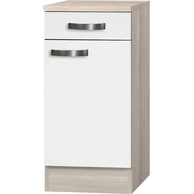 OPTIFIT Faro Weiß Glanz Küchenunterschrank - 40cm OPTIFIT Faro Weiß Glanz Küchenunterschrank - 40cm