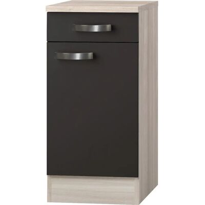 OPTIFIT Faro Küchenunterschrank - 40cm, Anthrazit - Küchenaufbewahrung OPTIFIT Faro Küchenunterschrank - 40cm, Anthrazit - Küchenaufbewahrung