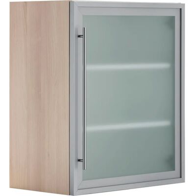 OPTIFIT Wandhängeschrank - Glas, MDF, Verstellbare Tür - Wandregal OPTIFIT Wandhängeschrank - Glas, MDF, Verstellbare Tür - Wandregal