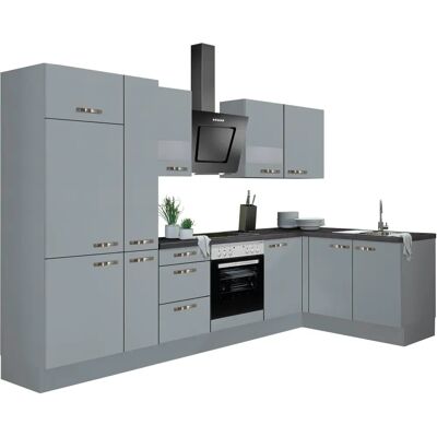 OPTIFIT Cara Winkelküche - Komplettset 315x175cm, Grau OPTIFIT Cara Winkelküche - Komplettset 315x175cm, Grau