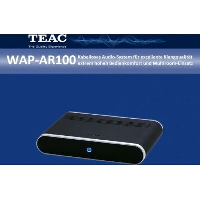 Teac WAP-AR100 - Wi-Fi LAN Audio-Receiver - Topgeluidskwaliteit Teac WAP-AR100 - Wi-Fi LAN Audio-Receiver - Topgeluidskwaliteit