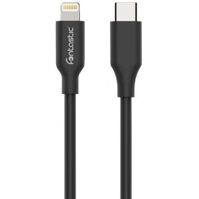 Fontastic 462009 Cable de Lightning - 1.2 m, Negro Fontastic 462009 Cable de Lightning - 1.2 m, Negro