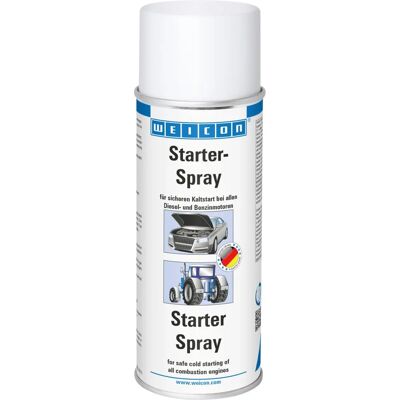 Weicon Start Spray - Cold Start Aid for Combustion Engines - 400ml Weicon Start Spray - Cold Start Aid for Combustion Engines - 400ml