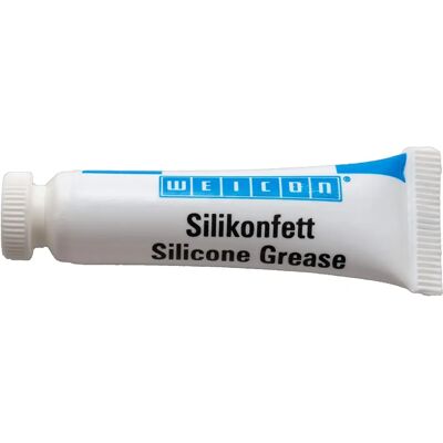 Weicon Silicone Grease - NSF-H1 Approved - 5g - Transparent Silicone Lubricant - Suitable for Food & Medical Industries Weicon Silicone Grease - NSF-H1 Approved - 5g - Transparent Silicone Lubricant - Suitable for Food & Medical Industries