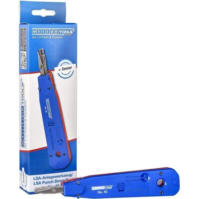 Weicon 52000040 Krampeværktøj for LSA plus, 0,35-0,9mm, 0,7-2,6mm² Weicon 52000040 Krampeværktøj for LSA plus, 0,35-0,9mm, 0,7-2,6mm²