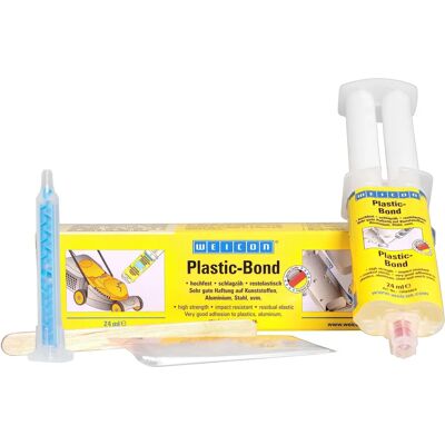 Weicon Plastic-Bond Impact-Resistant Structural Adhesive - Plastic Type Weicon Plastic-Bond Impact-Resistant Structural Adhesive - Plastic Type