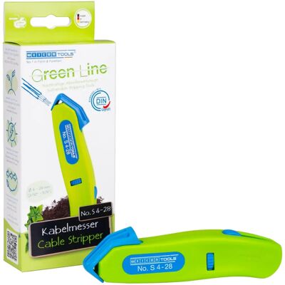 Weicon Green Line Cable Knife S 4-28 - Cable Stripper & Cutter Weicon Green Line Cable Knife S 4-28 - Cable Stripper & Cutter