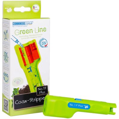 Weicon Coax-Stripper No. 1 F Plus - Eco-Friendly Green Line - Coaxial Cable Stripper Weicon Coax-Stripper No. 1 F Plus - Eco-Friendly Green Line - Coaxial Cable Stripper