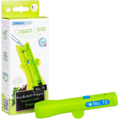 Weicon Green Line Round Cable Stripper No. 13 - Cable Type: Round, Model: No. 13, Color: Green Weicon Green Line Round Cable Stripper No. 13 - Cable Type: Round, Model: No. 13, Color: Green