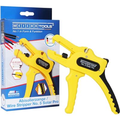 WEICON 10067897 - Solar Cable Stripping Pliers - Photovoltaic Cable Tool WEICON 10067897 - Solar Cable Stripping Pliers - Photovoltaic Cable Tool