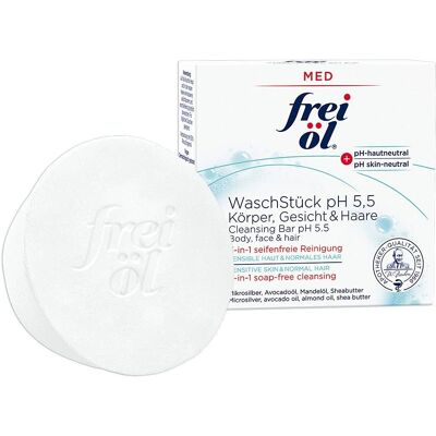 frei öl Wash Bar pH 5,5 voor lichaam, gezicht en haar frei öl Wash Bar pH 5,5 voor lichaam, gezicht en haar