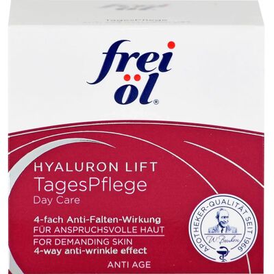 Frei Öl HyaluLift Dagverzorging - Anti-Veroudering, Rimpelvermindering, Elasticiteit Frei Öl HyaluLift Dagverzorging - Anti-Veroudering, Rimpelvermindering, Elasticiteit