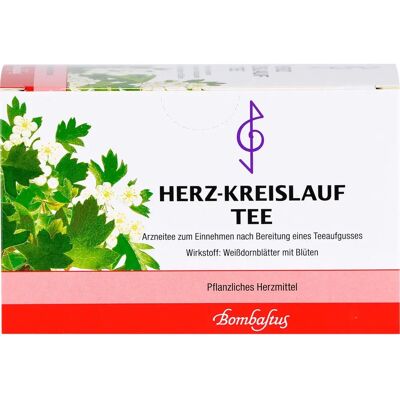 Bombastus AG Herz-Kreislauf-Tee mit Weißdorn - Kräutertee Bombastus AG Herz-Kreislauf-Tee mit Weißdorn - Kräutertee