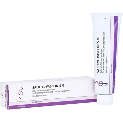 Bombastus Salicyl-Vaselin 5% Salbe, 100 ml, Hornhautmittel Bombastus Salicyl-Vaselin 5% Salbe, 100 ml, Hornhautmittel
