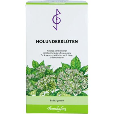 Bombastus Holunderblüten Tee - Kräutertee bei Erkältung Bombastus Holunderblüten Tee - Kräutertee bei Erkältung