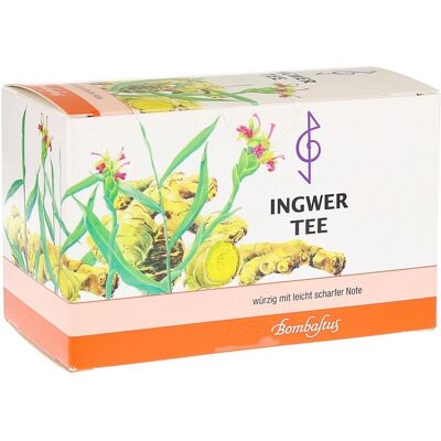 Bombastus Ingwertee - Kräutertee - 20x2g Filterbeutel Bombastus Ingwertee - Kräutertee - 20x2g Filterbeutel