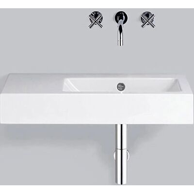 Alape WT.PR800.R Weiß Wandmontierter Rechteckwaschtisch - Waschbecken Alape WT.PR800.R Weiß Wandmontierter Rechteckwaschtisch - Waschbecken