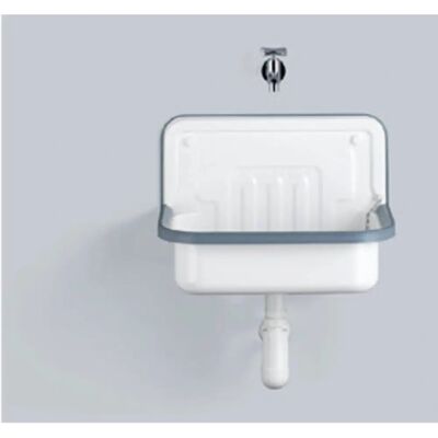 Alape AG.CONTRA505 lavabo - Rectangulaire, blanc, sans trou de robinet - Publicité Alape AG.CONTRA505 lavabo - Rectangulaire, blanc, sans trou de robinet - Publicité