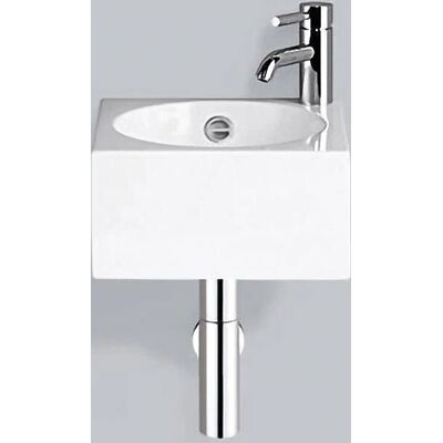Alape WT.IC325H - Wandmontierter quadratischer Waschtisch - Waschtisch Alape WT.IC325H - Wandmontierter quadratischer Waschtisch - Waschtisch