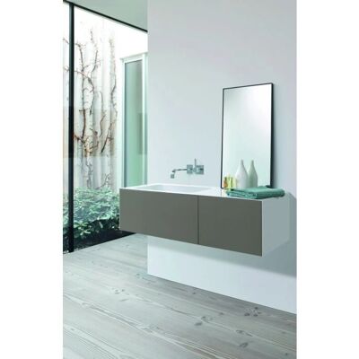 Alape GmbH WP.Folio8 Waschplatz - Wandmontage, 2 Schubladen, 1254x350x450 mm Alape GmbH WP.Folio8 Waschplatz - Wandmontage, 2 Schubladen, 1254x350x450 mm