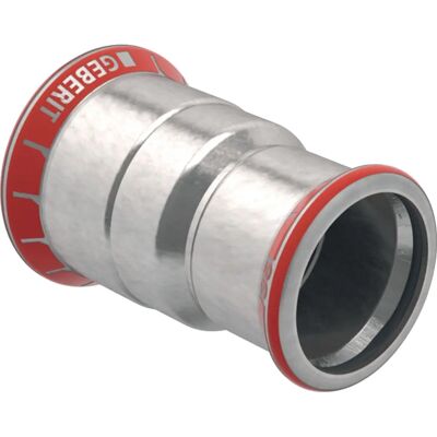 Geberit Modelo L93 Acero al Carbono Reductor - Conector de manguera Geberit Modelo L93 Acero al Carbono Reductor - Conector de manguera