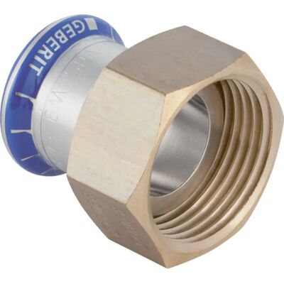 Geberit - 35046 - Acciaio inossidabile - Connettore per tubi Geberit - 35046 - Acciaio inossidabile - Connettore per tubi