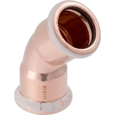Geberit 60606 Rohrverbindung - 45° Kupfer Biegung - Sanitär & Heizung Geberit 60606 Rohrverbindung - 45° Kupfer Biegung - Sanitär & Heizung