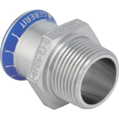 Geberit - 81703 - Acier inoxydable - Connecteur de tuyau - Publicité Geberit - 81703 - Acier inoxydable - Connecteur de tuyau - Publicité
