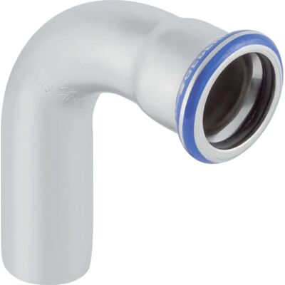 Geberit 83308 conector de tubería - Ángulo de 90°, acero inoxidable, sin indicador de crimpado Geberit 83308 conector de tubería - Ángulo de 90°, acero inoxidable, sin indicador de crimpado