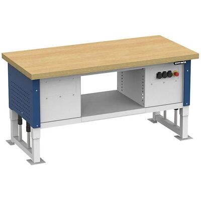 Kaiserkraft Mesa de Trabajo para Cargas Pesadas, Eléctrica - 1685mm Kaiserkraft Mesa de Trabajo para Cargas Pesadas, Eléctrica - 1685mm
