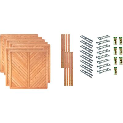 TETZNER & JENTZSCH Springfield 5 Zaun - 7 Elemente, 13,32 m, Beige TETZNER & JENTZSCH Springfield 5 Zaun - 7 Elemente, 13,32 m, Beige