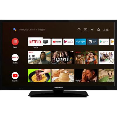 Téléviseur Android Smart TV Telefunken XH24AN550MV 24 pouces Téléviseur Android Smart TV Telefunken XH24AN550MV 24 pouces