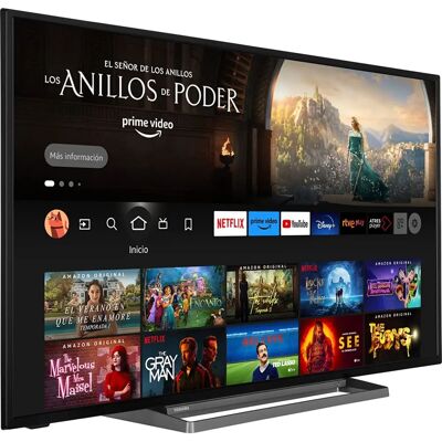 Toshiba 55UF3D63DA Smart TV Fire TV 55 pollici 4K HDR Alexa Bluetooth Toshiba 55UF3D63DA Smart TV Fire TV 55 pollici 4K HDR Alexa Bluetooth