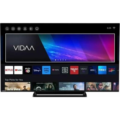 Toshiba Smart TV QLED 4K HDR 55" - Modèle 55QV3363DG - Publicité Toshiba Smart TV QLED 4K HDR 55" - Modèle 55QV3363DG - Publicité