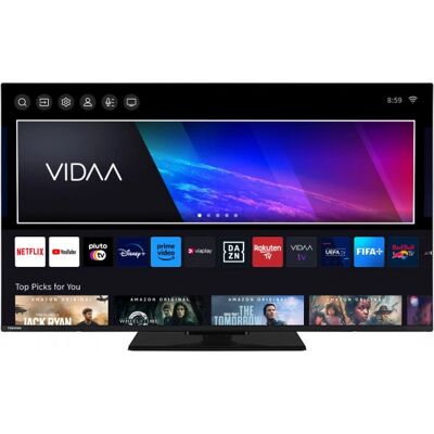 Téléviseur intelligent Toshiba 55" 4K Ultra HD Noir - Publicité Téléviseur intelligent Toshiba 55" 4K Ultra HD Noir - Publicité