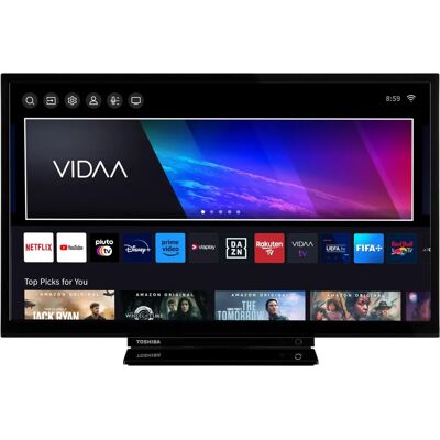 Toshiba LED TV - Intelligent, Écran WXGA 24 pouces, HD-Ready, Tuner triple Toshiba LED TV - Intelligent, Écran WXGA 24 pouces, HD-Ready, Tuner triple